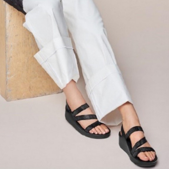 Fitflop Crystall Zstrap Pewter Sandal